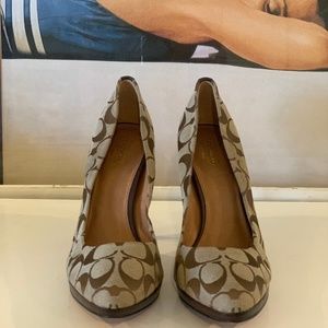 Coach Signature Logo High Heels